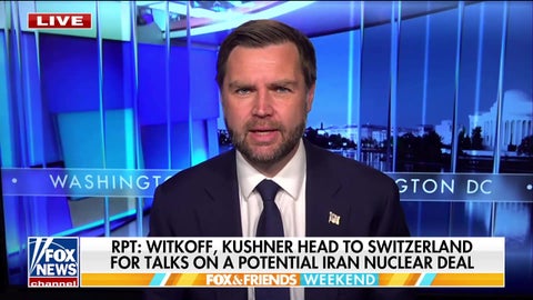 VP Vance says US holds all the cards in Iran talks