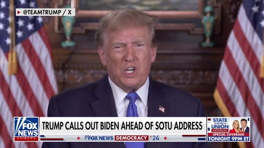 Trump slams Biden ahead of SOTU: He 'deliberately dismantled' successful policies