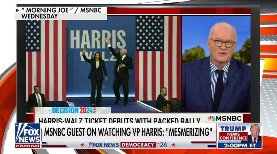 Media fawns over Harris-Walz ticket: 'Mesmerizing'