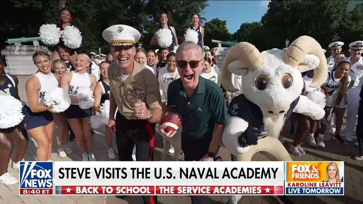US Naval Academy showcases midshipmen excelling in next-gen tech, athletics