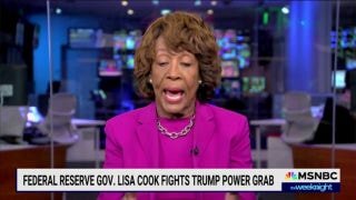 Maxine Watters calls for 25th Amendment to be used against Trump