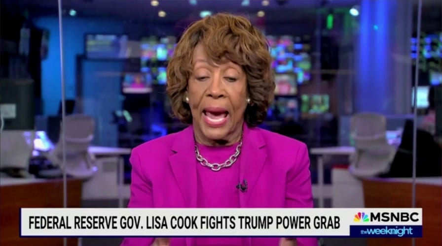 Maxine Waters calls for 25th Amendment to be used against Trump 