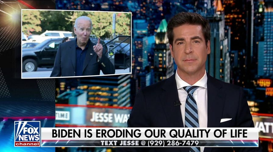 Jesse Watters: Biden is bad for CNN's business