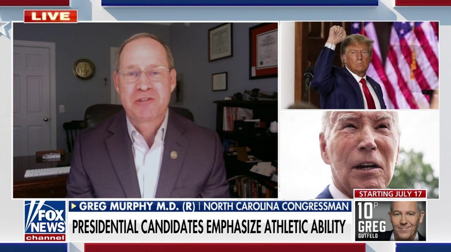 2024 presidential candidates showcase athletic ability 