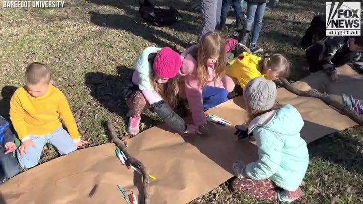 This home-school group is breaking kids out of the classroom and into the wild