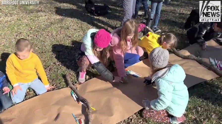 This home-school group is breaking kids out of the classroom and into the wild