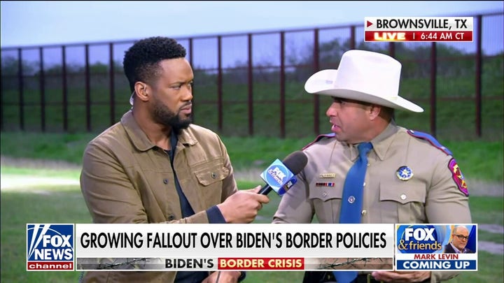 Lt. Olivarez says officials don't know who is coming across border: Keeps us up at night. 