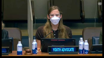 Violet Affleck demands clean air in United Nations address