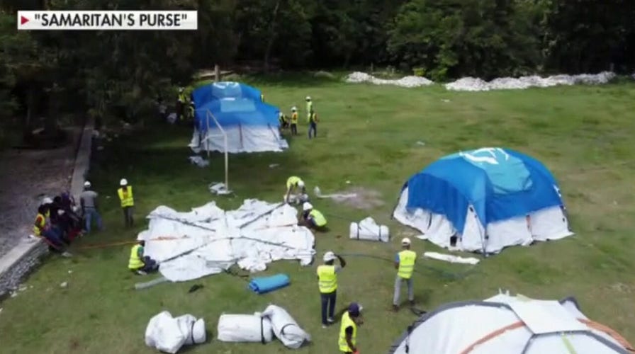 Samaritan's Purse builds hospital in Haiti, begins treating orthopedic injuries