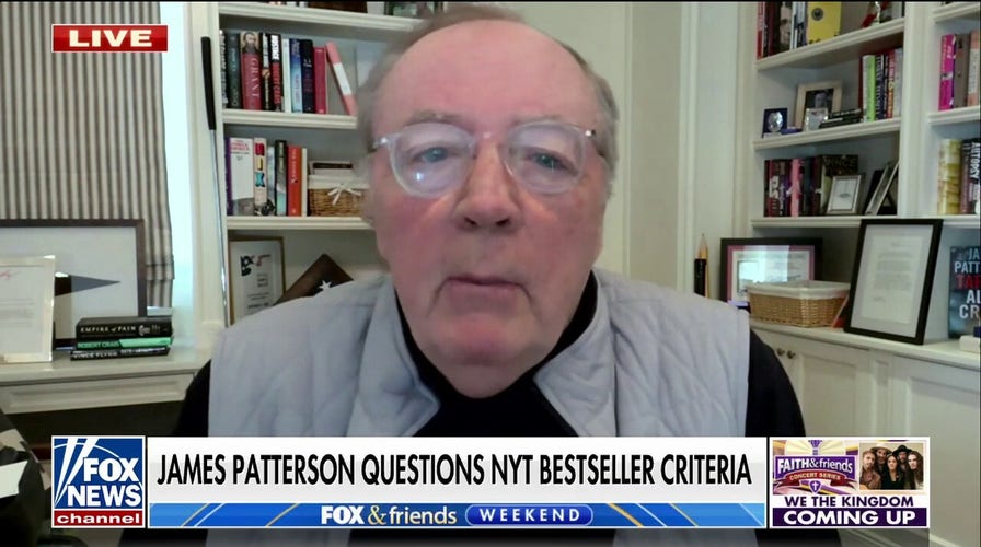 James Patterson questions NYT best sellers list’s criteria 