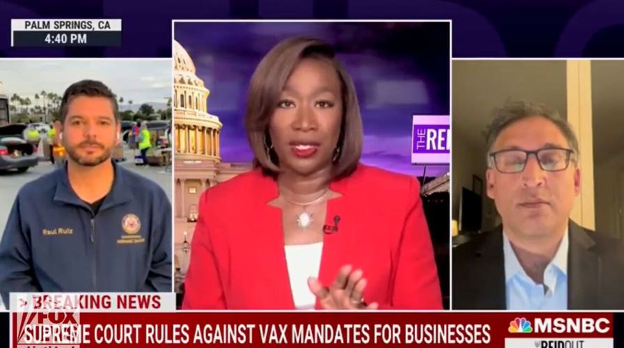 MSNBC's Joy Reid rants against Supreme Court for striking down Biden vaccine mandate: 'Right-wing ideologues'