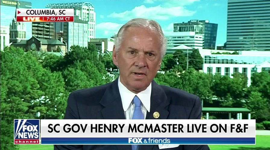 South Carolina Gov. McMaster: Lack of action on border crisis 'a crying shame' 
