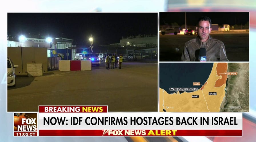 13 Hamas hostages back in Israel, IDF confirms