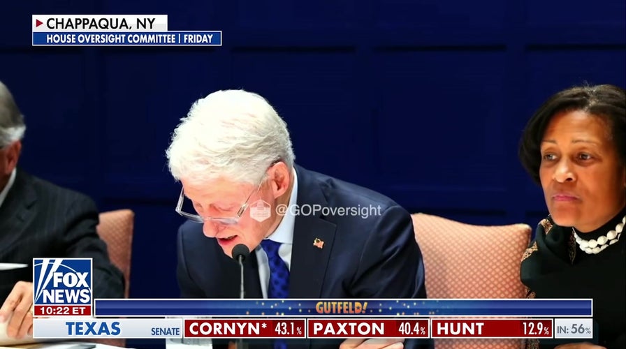 Greg Gutfeld: Bill Clinton does not care anymore