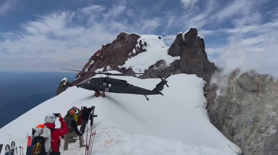 Oregon climber airlifted from Mount Hood after 600-foot fall, rescuers say