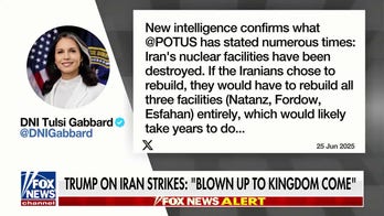 Trump national intelligence director confirms Iran's nuclear facilities have been destroyed