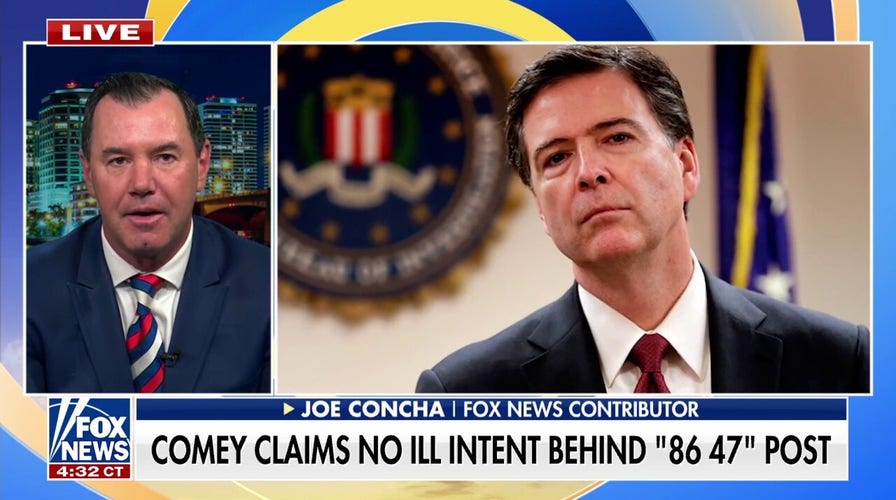 Comey says he's been 'targeted' while under investigation for anti-Trump post