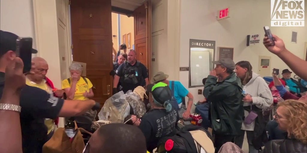 Police Eject Wheelchair Protesters From House Medicaid Committee Meeting