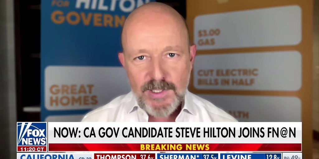 California gubernatorial candidate Steve Hilton on state's future: Change is coming