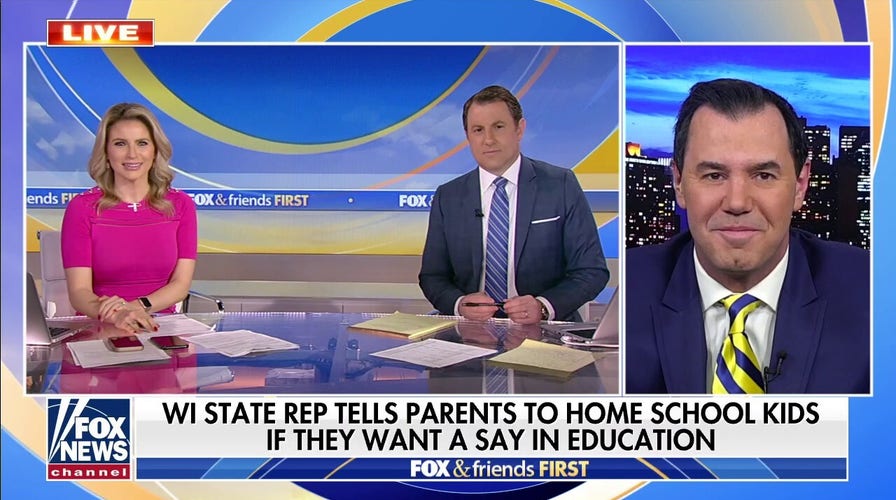 Joe Concha blasts Wisconsin state rep for tweet on education