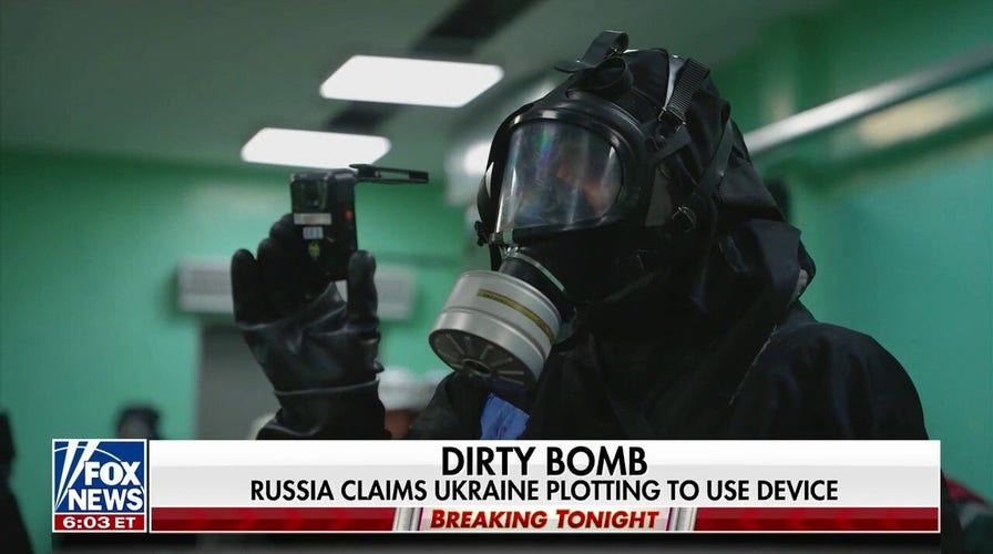 Could Russia be setting up the world for false flag operation with 'dirty bomb'?