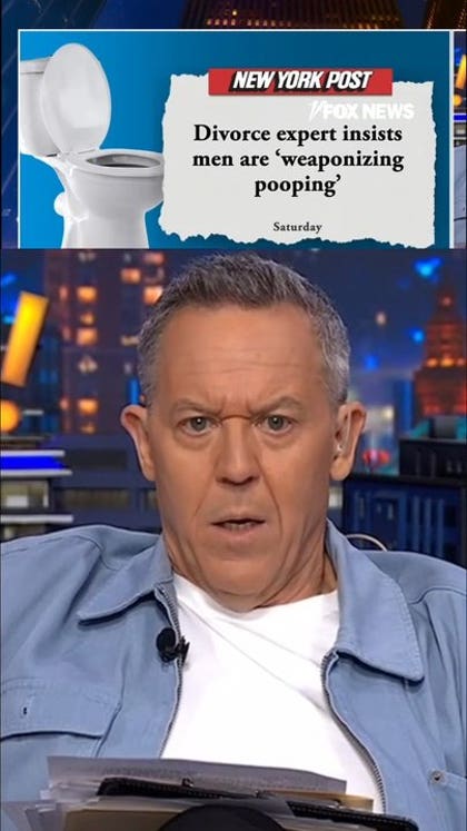 'Gutfeld!': Are husbands really 'weaponizing pooping'?