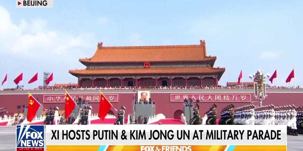 China hosts Vladimir Putin, Kim Jong Un during military parade
