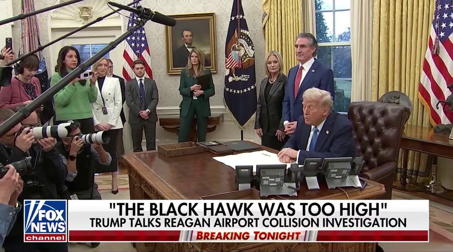Trump faces Dem backlash for criticism of DEI policies after DC aircraft collision