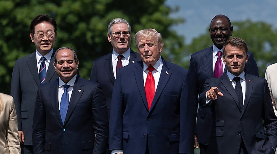WATCH LIVE: President Trump joins world leaders for G7 dinner