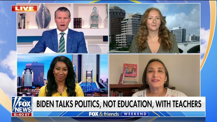 Mom panel slams Biden for teachers’ union speech addressing anything but education