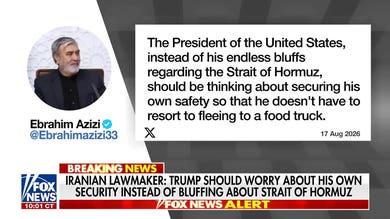 Iranian lawmaker warns Trump about 'securing his own safety'