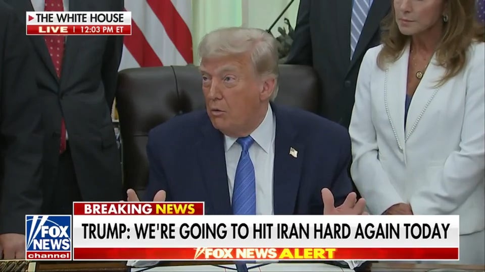 Trump reveals US military took out 22 Iranian ships ‘late at night’