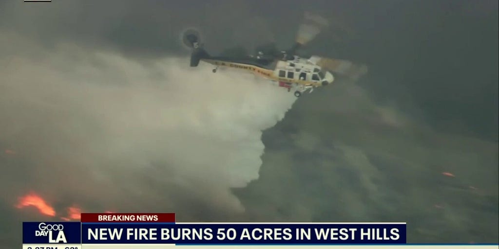Pilot pulls off precision wildfire water drop