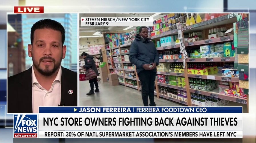 NYC grocery store owner Jason Ferreria sounds off on shoplifting: 'No consequences'