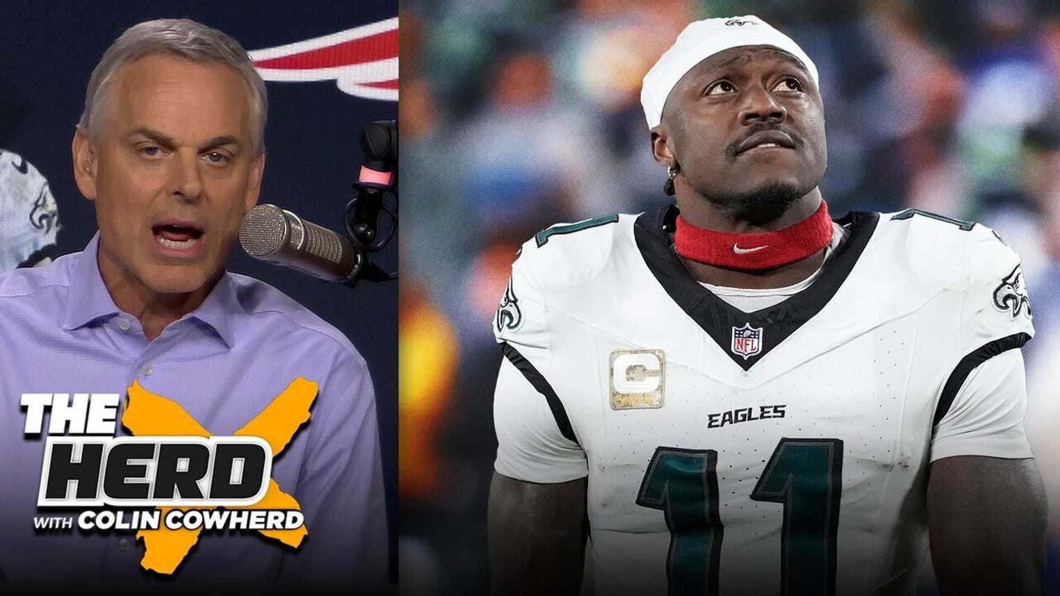 Eagles trade A.J. Brown for a 2028 1st, Will the Patriots return to the Super Bowl? | The Herd