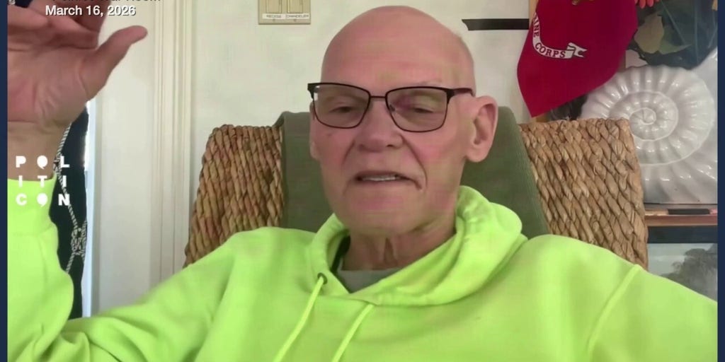 James Carville suggests that Trump will resign by this time next year after the midterms