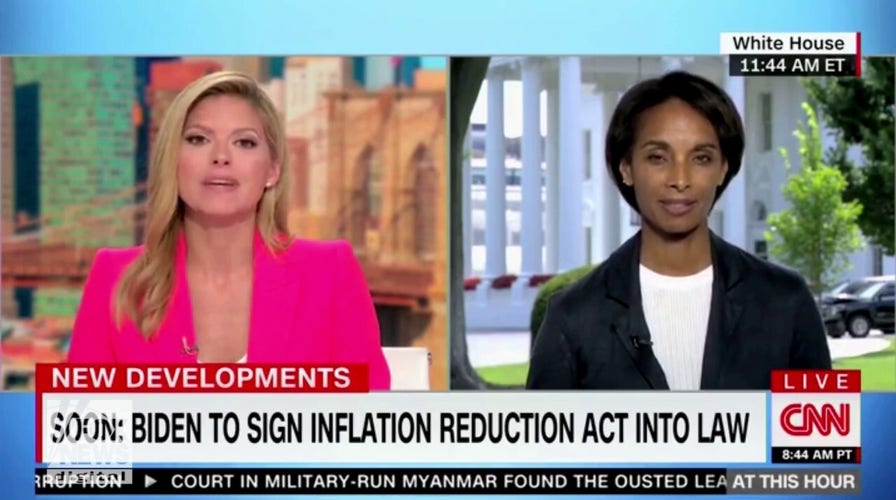 CNN anchor blasts White House econ adviser over Inflation Reduction Act's name: ‘Could have named’ it something else