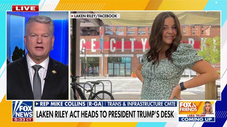 Rep. Mike Collins rips Dems against Laken Riley Act: 'It doesn't make sense'
