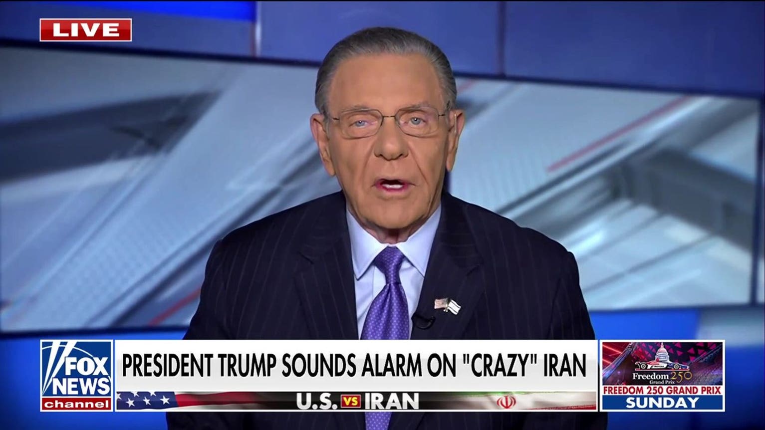 Jack Keane: US must 'take the gloves off' against Russia and China