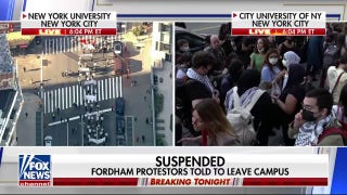 Anti-Israel protests erupt at Fordham University - Fox News