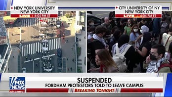 Anti-Israel protests erupt at Fordham University