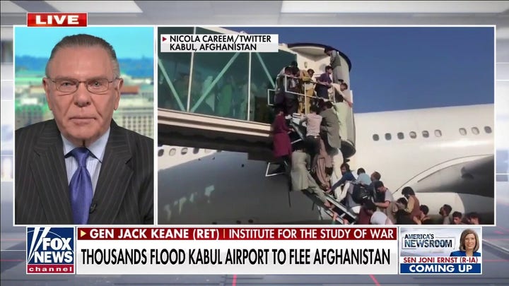 Gen. Keane: Biden 'truly owns' the Taliban victory in Afghanistan