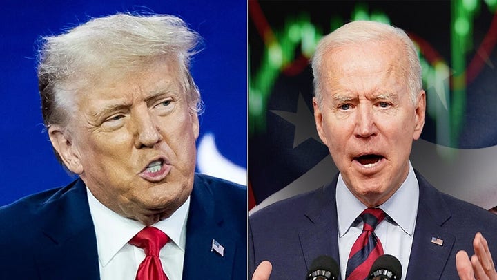 Trump pushing Biden impeachment
