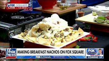 ‘Fox & Friends Weekend’ crew concoct breakfast nachos at FOX Square