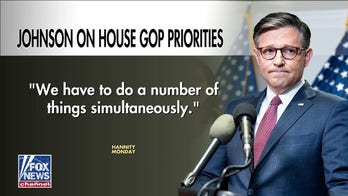 Mike Johnson outlines priorities as speakership battle looms