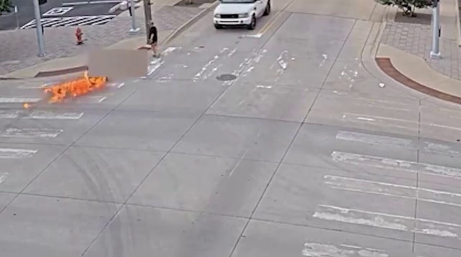 OKC suspect arrested after throwing Molotov cocktail at man in wheelchair