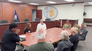 Conservative school board member recounts policies that drew him to juggle education role and active military service