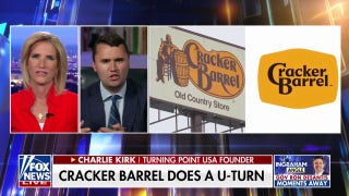 'HOT AS A PISTOL': Charlie Kirk touts state of GOP after Cracker Barrel 'cracks'