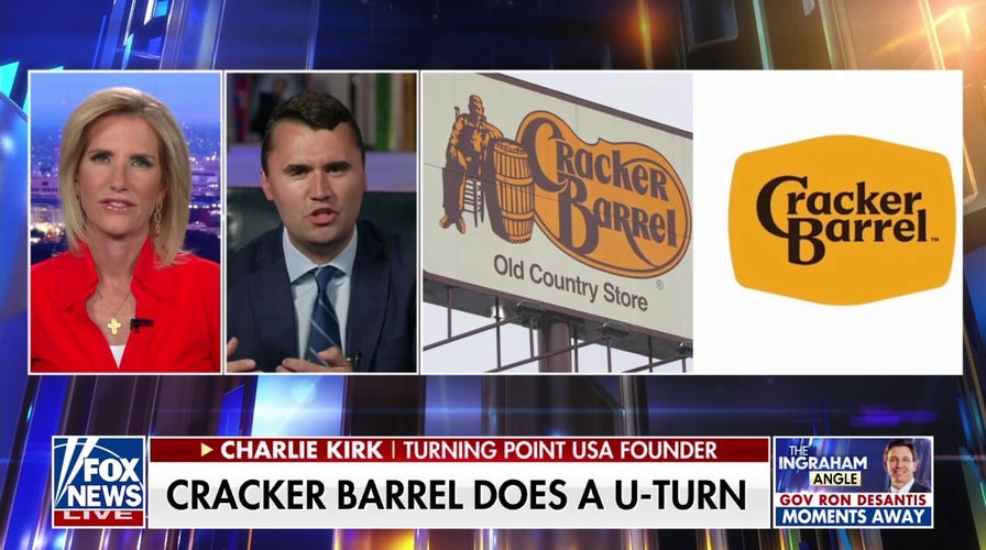 'HOT AS A PISTOL': Charlie Kirk touts state of GOP after Cracker Barrel 'cracks'