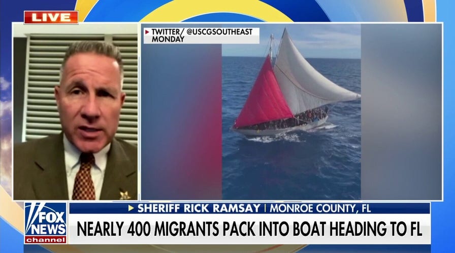 Coast Guard intercepts boat packed with 400 Haitian migrants 